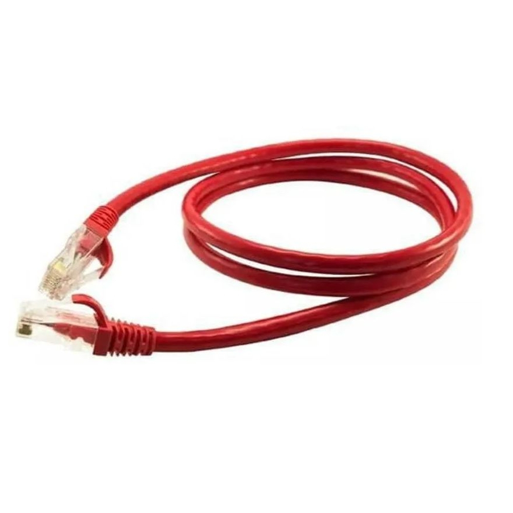 Patch Cord Cat6 Nexans 1,50 Metros Utp 4p Pvc Vermelho Submarino