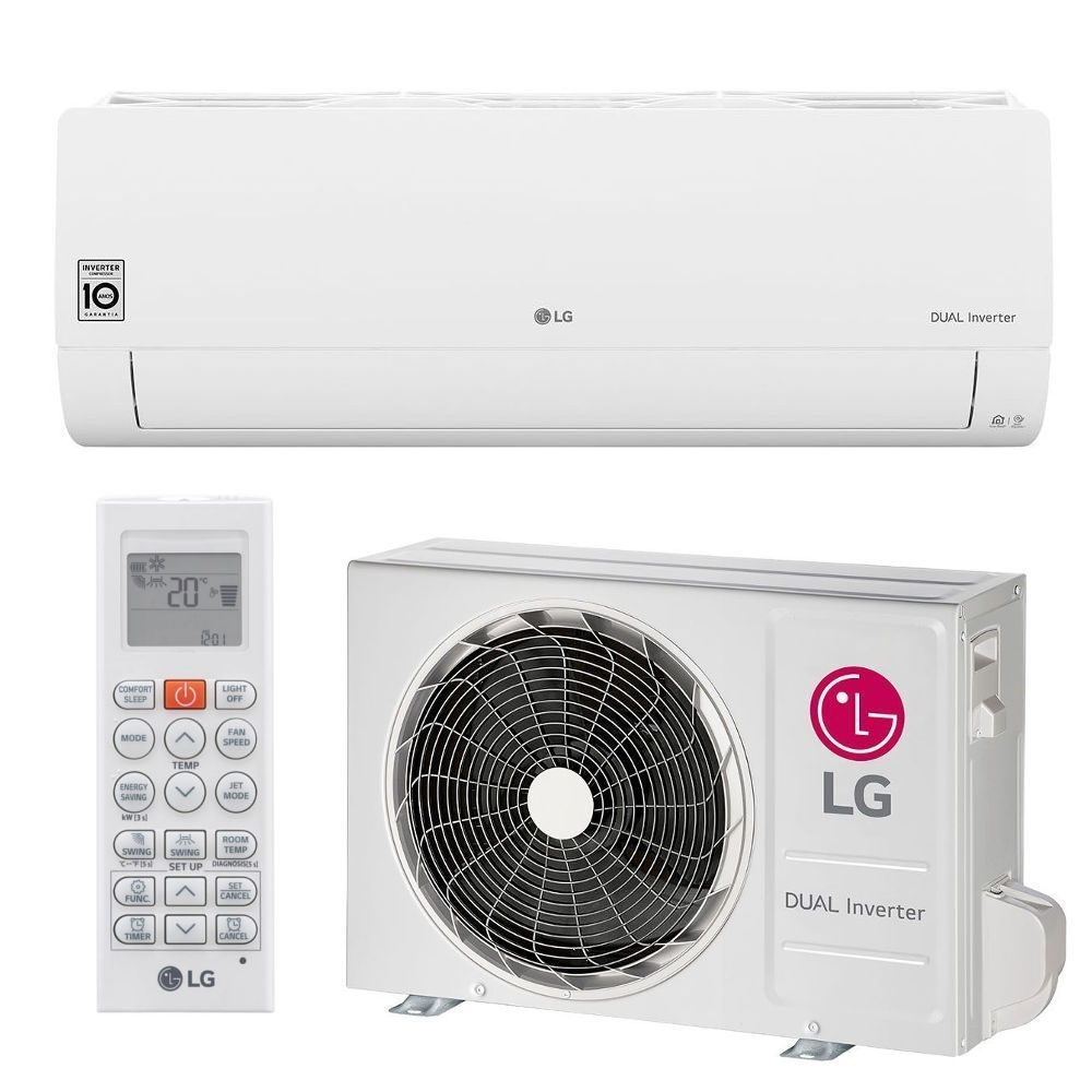 Ar Condicionado Split LG Voice Dual Inverter 12000 Btus Frio - S4UQ12JA314.EB2GAMZ