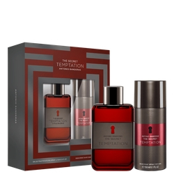 Conjunto The Secret Temptation Antonio Banderas Masculino - Eau de Toilette 100ml + Desodorante 150ml é boa?