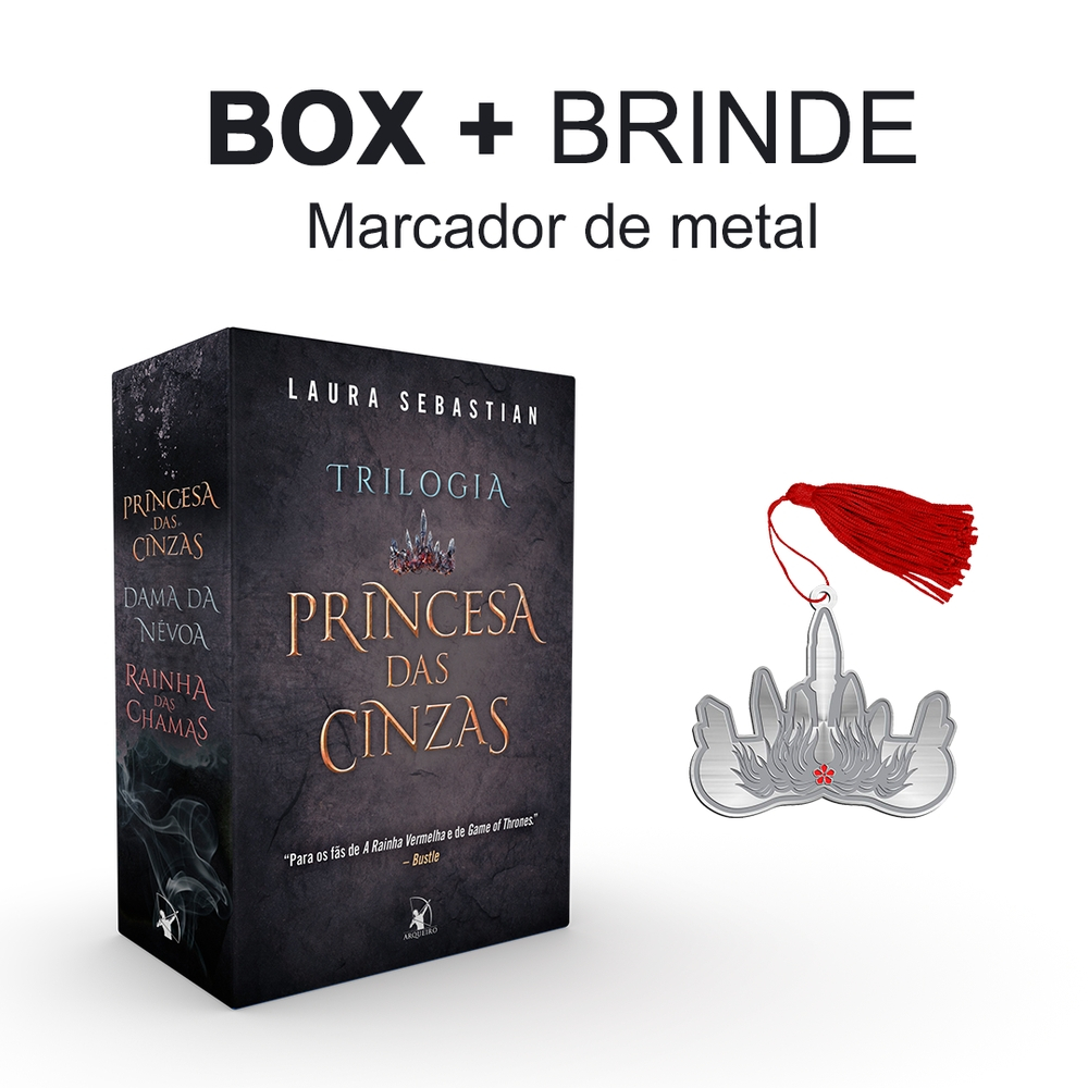 Box Trilogia Princesa das Cinzas (Em Portugues do by _