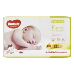 Fraldas Huggies Natural Care Rn 38 Unidades é boa?
