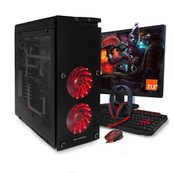 Kit - Computador Gamer Smart Pc Smt80506 Intel Core I5 8gb (gtx 1050 2gb) 1tb + Monitor 21,5" Menor preço em Kit - Computador Gamer Smart Pc Smt80506 Intel Core I5 8gb (gtx 1050 2gb) 1tb + Monitor 21,5"