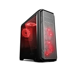 Gabinete Gamer Mid-tower Rawar Preto Led Vermelho Menor preço em Gabinete Gamer Mid-tower Rawar Preto Led Vermelho