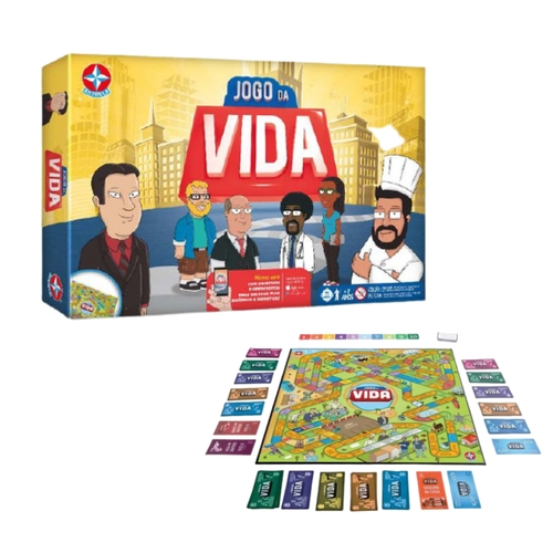 Jogo da Vida Tabuleiro Original com Aplicativo Estrela em Promoção na  Americanas