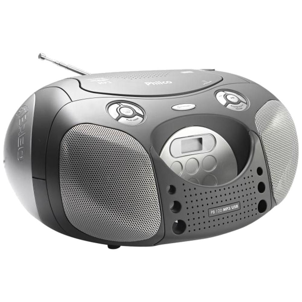 Rádio Portátil Philco PB120N MP3 USB FM em Promoção Ofertas na Americanas