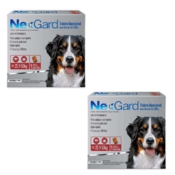 Antipulgas e Carrapatos Cães Nexgard Gg - 25 a 50Kg - 1 Tablete Mastigável - Combo com 2 unidades é boa?