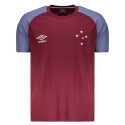 Camisa Umbro Cruzeiro 2018 Treino Menor preço em Camisa Umbro Cruzeiro 2018 Treino