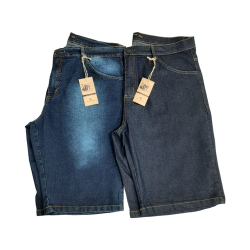duas bermudas jeans