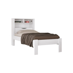 Cama Solteiro Invicta C/Baú 225666 Branca Santos Andirá Menor preço em Cama Solteiro Invicta C/Baú 225666 Branca Santos Andirá