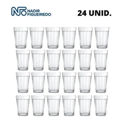 Jogo 12 Copo Americano Clássico 300ml Vidro Café Chopp Nadir - NADIR  FIGUEIREDO - Copos - Magazine Luiza