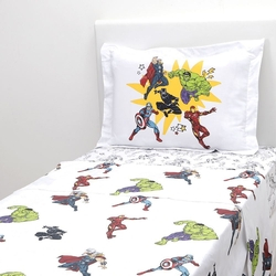 Jogo de Cama Solteiro Avengers 3 Peças 100% Algodão - Casa e Conforto + Marvel Menor preço em Jogo de Cama Solteiro Avengers 3 Peças 100% Algodão - Casa e Conforto + Marvel