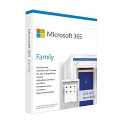 Software Microsoft 365 Family 32/64 Bits 6 Pessoas PC/MAC - Microsoft é boa?