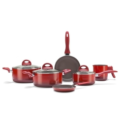 Conjunto De Panelas 6 Peças - Ceramic Life Smart Plus - Vermelho é boa?