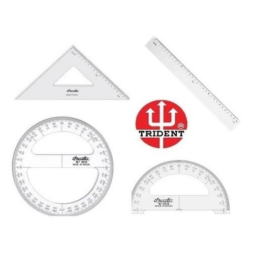 Conjunto para Desenho Técnico Trident