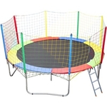 Cama Elástica 4,27m - Completa, Colorida e Importada