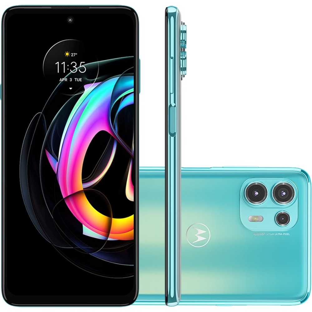 [APP] Smartphone Motorola Edge 20 Lite 128GB 5G Wi-Fi Tela 6.7'' Dual Chip 6GB RAM Câmera Tripla + Selfie 32MP - Verde