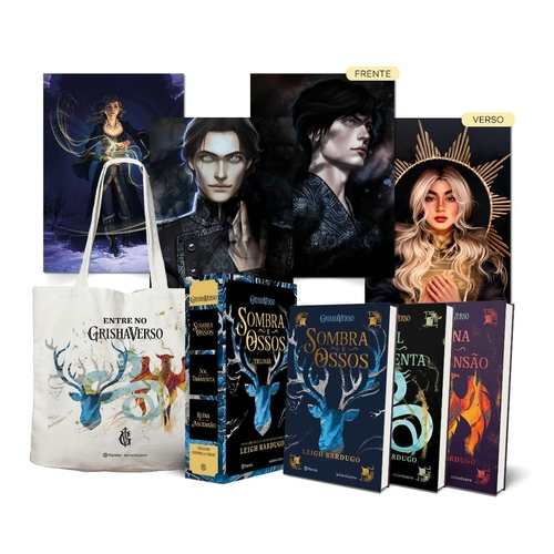 Combo Mistério Netflix 2 Livros Sombra E Ossos + Fate Winx