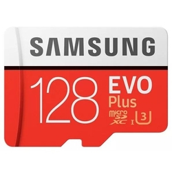 Cartão Micro Sd Sdxc Samsung Evo Plus 128gb 100mb/s U3 4k Menor preço em Cartão Micro Sd Sdxc Samsung Evo Plus 128gb 100mb/s U3 4k