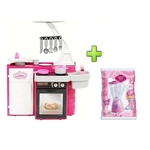 Cozinha Infantil Classic + Liquidificador 1601 Cotiplás Cozinha Infantil Classic + Liquidificador 1601 Cotiplás