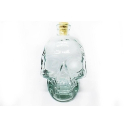 Garrafa Vidro 750ml - Caveira Menor preço em Garrafa Vidro 750ml - Caveira