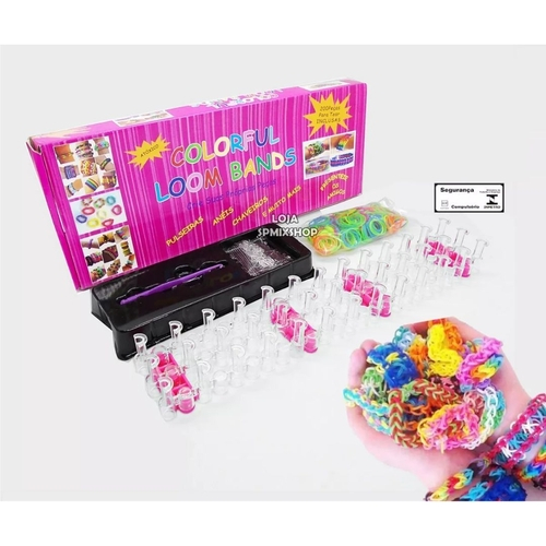 Brinquedo de fazer pulseiras com elastico Clearance