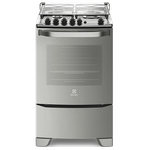 Fogão De Piso 4 Bocas Electrolux Autolimpante Com Porta Espelhada (56tax)