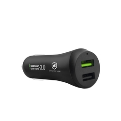 Carregador Veicular Turbo Fast Charger - Gshield Menor preço em Carregador Veicular Turbo Fast Charger - Gshield