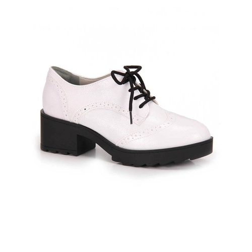 sapato salto oxford via marte