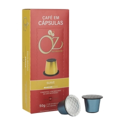 Kit 50 Cápsulas Café Nespresso Suave Oz Menor preço em Kit 50 Cápsulas Café Nespresso Suave Oz