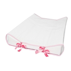 Trocador Americano de Bebê Branco Com Abas e Capa de Plástico Rosa CasaRoque Menor preço em Trocador Americano de Bebê Branco Com Abas e Capa de Plástico Rosa CasaRoque