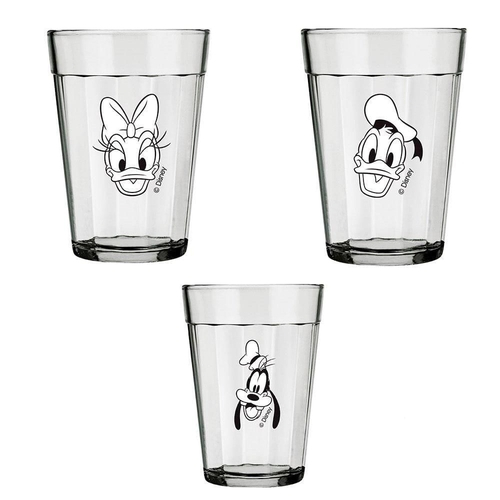 Copo Americano Mickey 90 04 jogos com 06 peças - Bebidas do Mundo