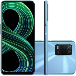 Smartphone Realme 8 5G 128GB 5G Wi-Fi Tela 6.5'' Dual Chip 8GB RAM Câmera Tripla + Selfie 16MP - Azul Menor preço em Smartphone Realme 8 5G 128GB 5G Wi-Fi Tela 6.5'' Dual Chip 8GB RAM Câmera Tripla + Selfie 16MP - Azul