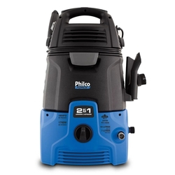 Lavadora de Alta Pressão e Aspirador Philco Force Azul 2 em 1 127V PLAS4000 Menor preço em Lavadora de Alta Pressão e Aspirador Philco Force Azul 2 em 1 127V PLAS4000