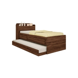 Cama Bibox Com Bau E Gavetas Onix Jacaranda Madeirado- Móveis Robel Menor preço em Cama Bibox Com Bau E Gavetas Onix Jacaranda Madeirado- Móveis Robel