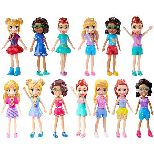 Boneca Polly Pocket Atividades Esportivas - Mattel 