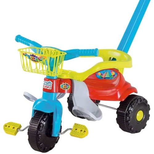 TRICICLO VELOTROL INFANTIL BEBE MOTOCA VERDE MAGIC TOYS