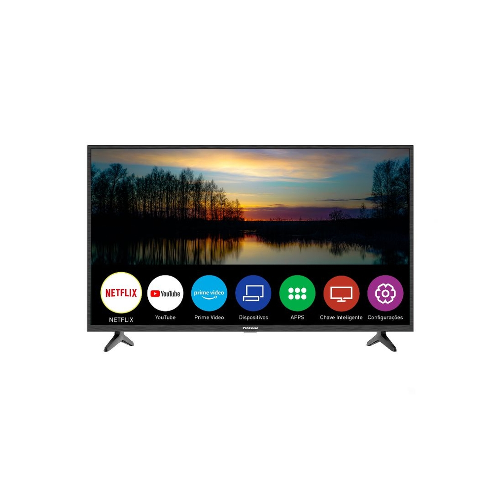 Smart TV 40" LED Panasonic HDMI 2 USB Wifi Bluetooth Preto - TC-40JS500B