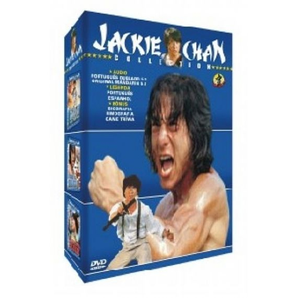 Dvd Colecao Jackie Chan - Melhores Filmes - Original