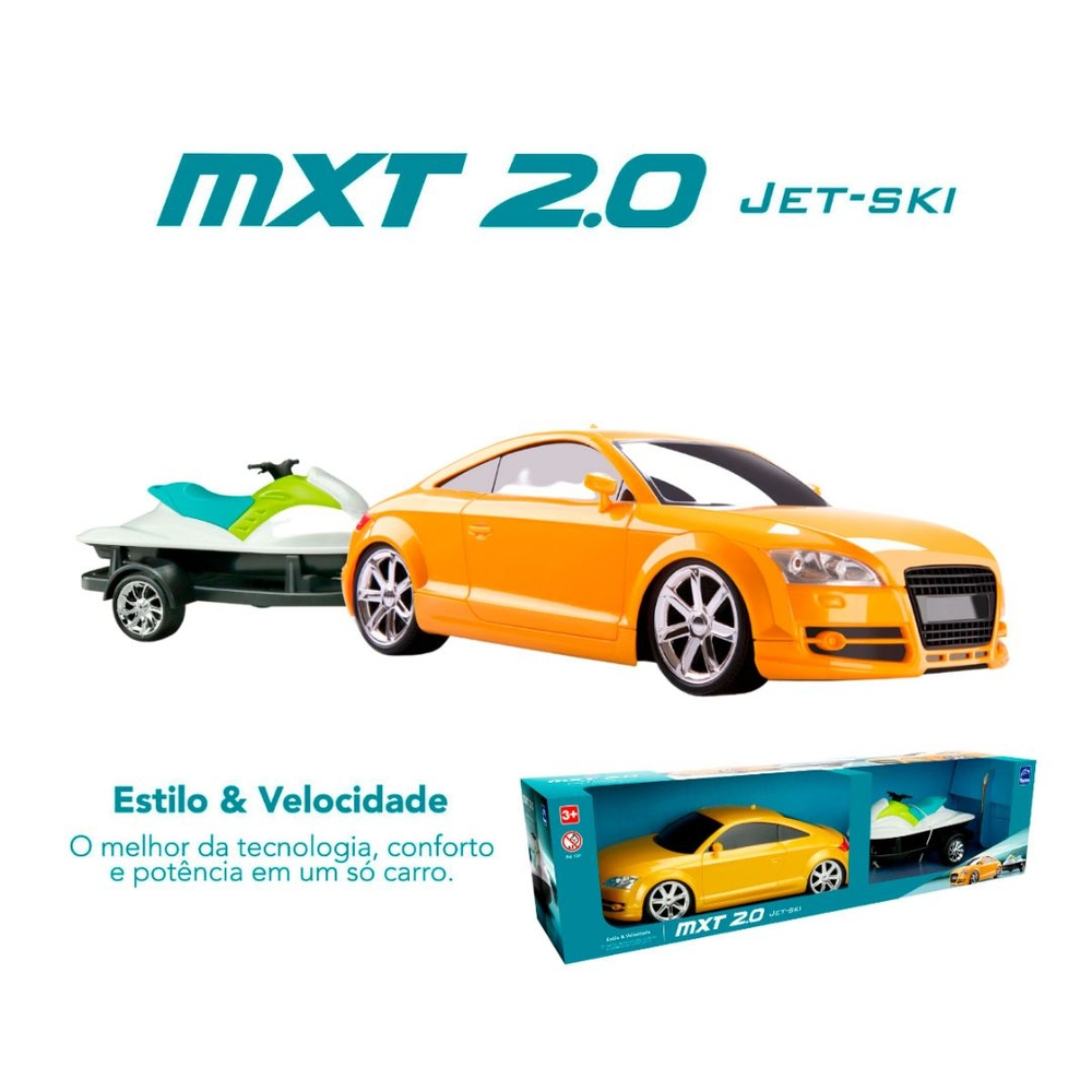 Carrinho MTX 2.0 Branco C/ Carreta Pick-Up e Moto De Corrida - Roma  Brinquedos - Carrinho de Brinquedo - Magazine Luiza