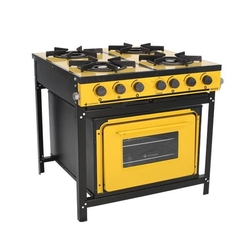 Fogão Industrial 4 Bocas com forno linha Bravo Amarelo - Venâncio BR4BFAM é boa?