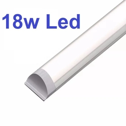 Kit 3 Lâmpada Tubular Luminária Led Slim Fit 60cm Com Base/calha Integrada Completa 18w Bivolt Menor preço em Kit 3 Lâmpada Tubular Luminária Led Slim Fit 60cm Com Base/calha Integrada Completa 18w Bivolt