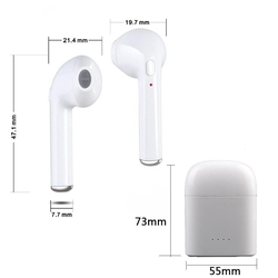 Fone Ouvido Sem Fio Bluetooth TWS HBQ I7s para iPhone Samsung Motorola é boa?