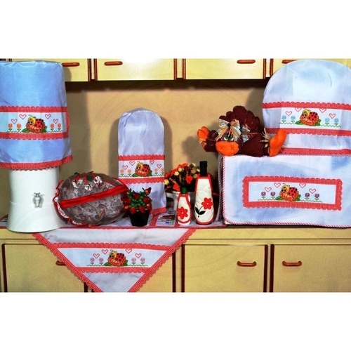 Jogo De Cozinha Bistro Kitchen - 01 Kit Com 2 Peças - Viivatex - Site de  tecidos para sofá, cortinas, papel de parede e móveis