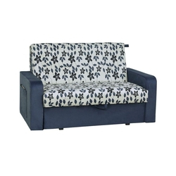 Sofá Cama com Baú Daiane - Azul estampado floral é boa?