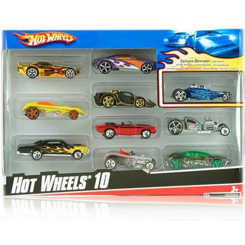 Carrinho Hot Wheels Básico 54866 - Embalagem com 10 Unidades(sortidos)