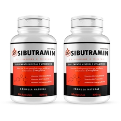 Kit 2 Pote Sibutra Queimador de Gorduras 120 Caps - Melhor que Lipotril Menor preço em Kit 2 Pote Sibutra Queimador de Gorduras 120 Caps - Melhor que Lipotril