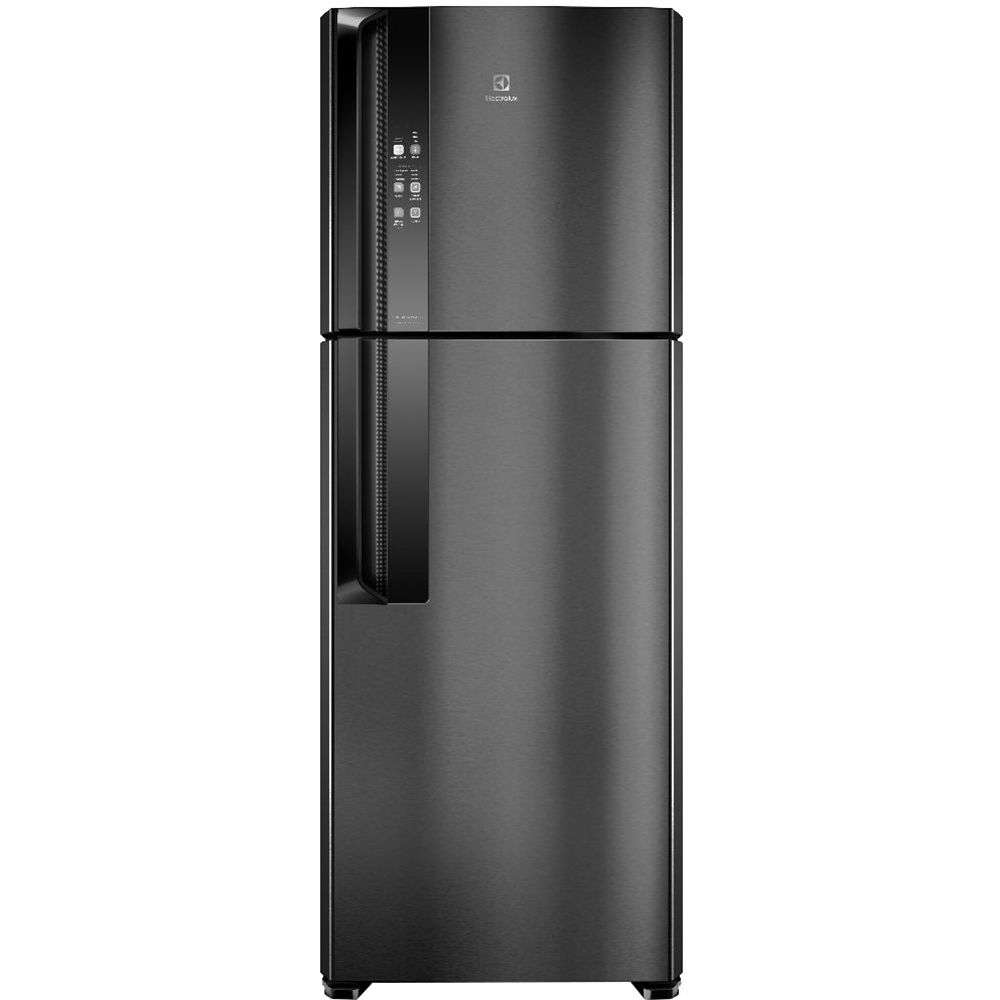 Geladeira/Refrigerador Electrolux Inverter Frost Free IF56B 474L Top Freezer Black - 220V