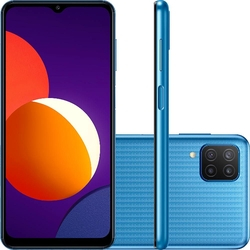 USADO: Smartphone Samsung Galaxy M12 64GB 4G Wi-Fi Tela 6.5'' Dual Chip 4GB RAM Câmera Quádrupla + Selfie 8MP - Azul é boa?