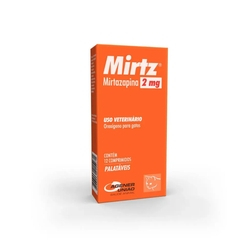 Mirtz 2mg 12 Comprimidos Agener União Menor preço em Mirtz 2mg 12 Comprimidos Agener União