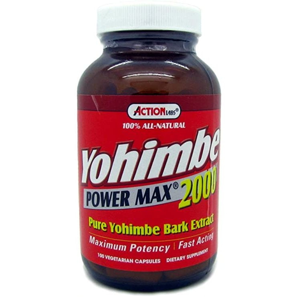 Yohimbe Power Max 2000 for Men Natural Balance 100 Caps Importado em ...